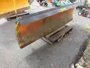 Meyer snow-plow with attachment