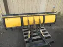 Meyer snow-plow with attachment