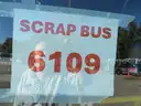 6 SCRAP New Flyer buses. 4 - 2006 D40LFR, 2 - 2008 DE40LFA.