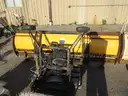 Meyer snow-plow with attachment and hydraulics.
