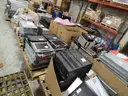 14 Pallets of CPU servers, View board monitors and more