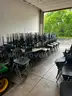 Lot of Approximately 85 Student Desks &#x26; Chairs