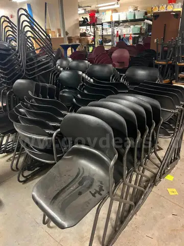 Lot of approximately 70 chairs