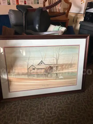 Painting: &#x22;Morning Visitor&#x22;