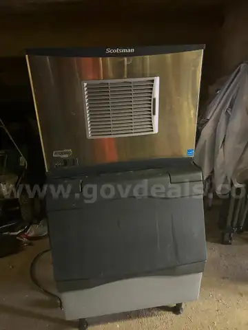 Scotsman Ice Machine W/ Bin - See Description
