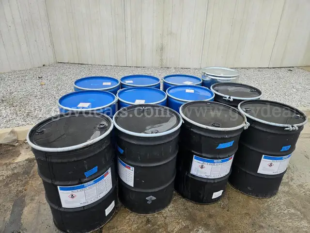 12 - Used Metal Barrels (Lot 1of3)
