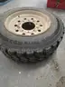 Lot of 4 Tires &#x26; Metal Rims - Continental Conti Terra HD3 Tires - Removed from a 2008 F-550