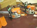 2-STIHL CHAIN SAWS