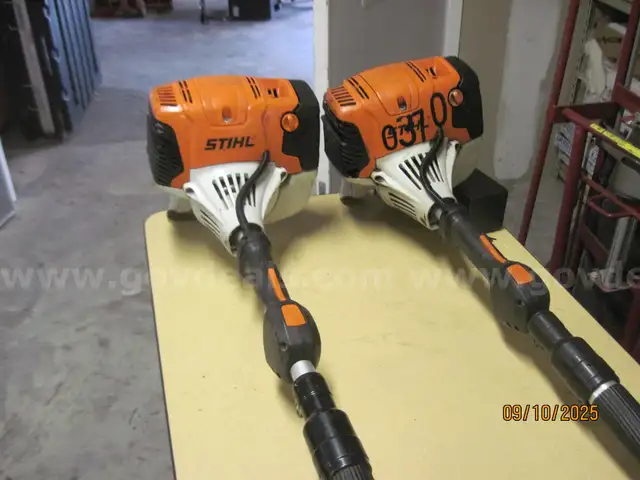 2-STIHL POLE SAWS