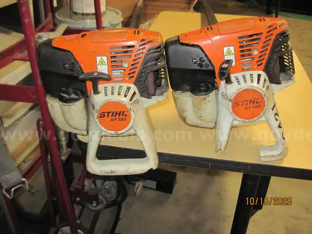 2-STIHL POLE SAWS
