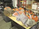 3-STIHL CONCRETE SAWS