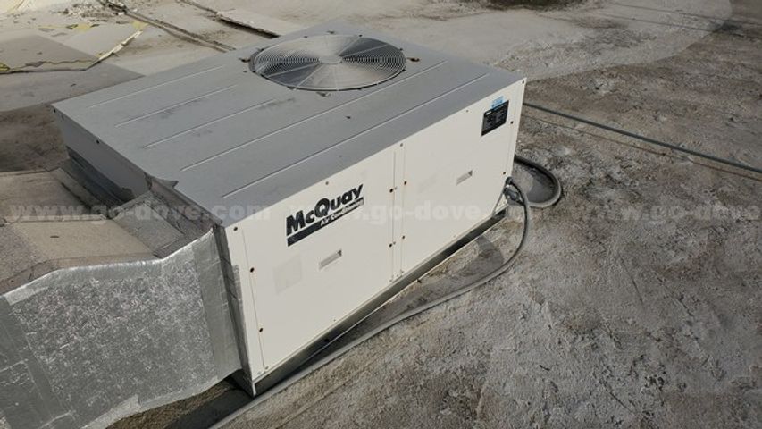 McQuay Model MPU-102036-CRT216A 36,000 Btu/Hr Air Conditioner | AllSurplus