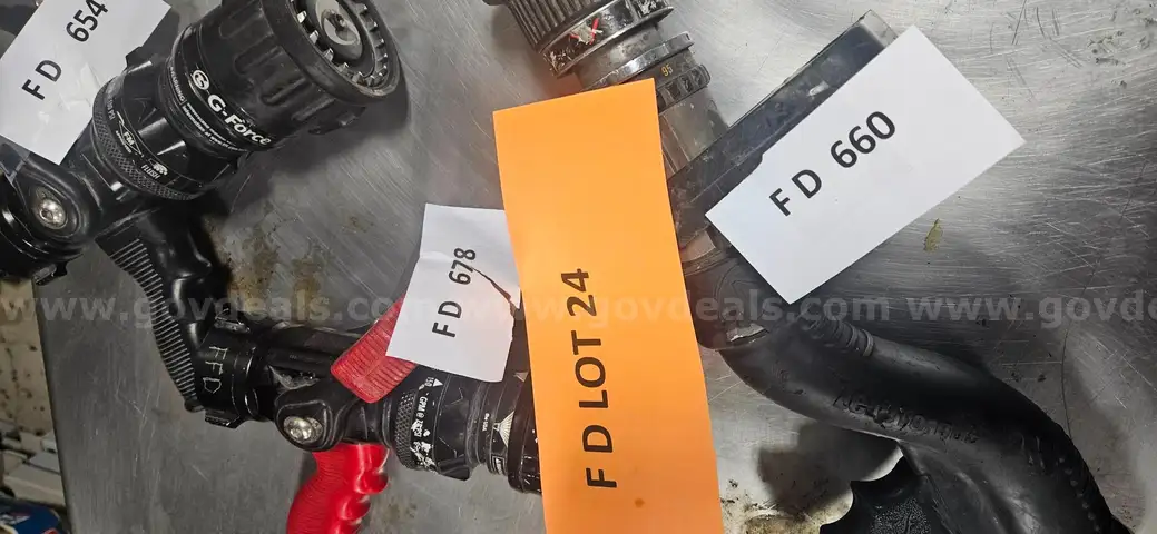 NOZZLES FOR FIRE FIGHTING LOT OF 3 EACH