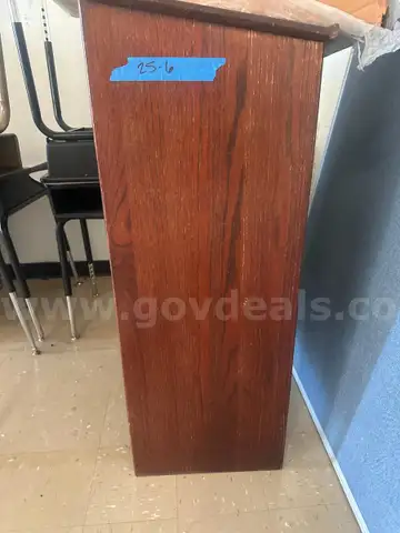 Wooden Podium