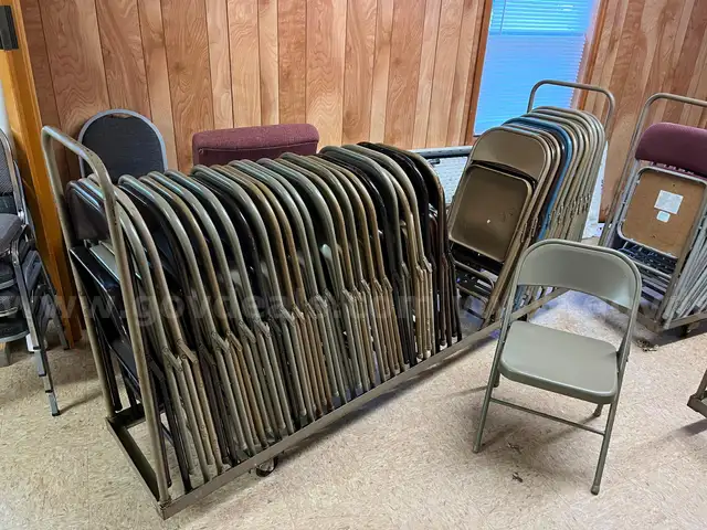 39 Metal Folding Chairs