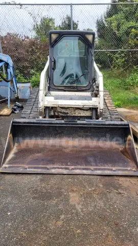 BOBCAT T180 COMPACT TRAC LOADER WITH BUCKET AND FORKS