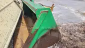 JOHN DEERE 553 FRONT END LOADER ATTACHMENT WITH FORKS X2