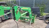 JOHN DEERE 553 FRONT END LOADER ATTACHMENT WITH FORKS X2
