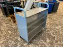 1 - Gratnells&#xAE; Callero Storage Cart - 4 Flat Shelves