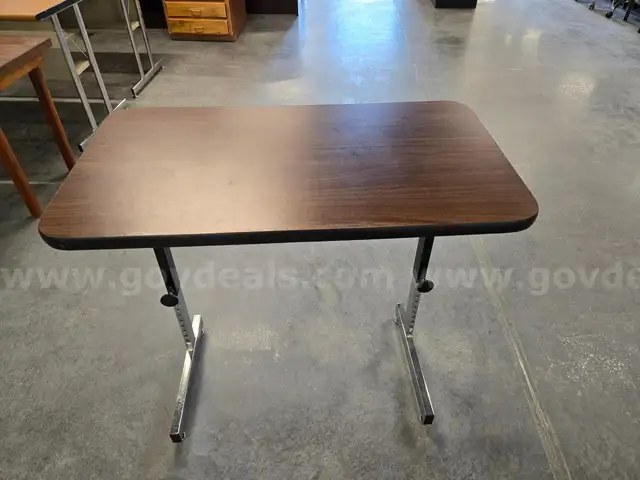 Small Adjustable Table