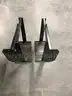 Set of 2 Metal Wall Mount TV Stands