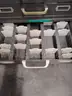 Set of 5 Metal Stackable Storage Containers