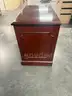 2 Drawer Wooden Filing Cabinet