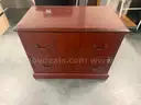 2 Drawer Wooden Filing Cabinet