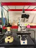 Set of 2 Scientific Microscopes