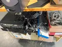 Lot of Misc. Computers, Keyboards, Monitors, Surge Outlets, Cords Etc.