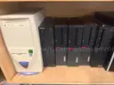 Lot of Misc. Computers, Keyboards, Monitors, Surge Outlets, Cords Etc.