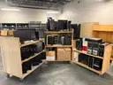 Lot of Misc. Computers, Keyboards, Monitors, Surge Outlets, Cords Etc.