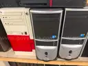 Lot of Misc. Computers, Keyboards, Monitors, Surge Outlets, Cords Etc.