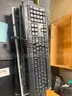 Lot of Misc. Computers, Keyboards, Monitors, Surge Outlets, Cords Etc.
