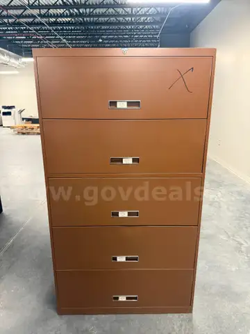 Brown Filing Cabinet