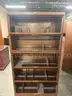 Brown Filing Cabinet W/ No Drawers