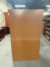 Brown Filing Cabinet W/ No Drawers