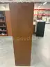Brown Filing Cabinet W/ No Drawers