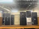 Lot of Misc. Computer Supplies, Computers, Monitors and Misc.Cords