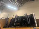 Lot of Misc. Computer Supplies, Computers, Monitors and Misc.Cords