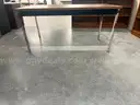 Wooden Desk W/Metal Legs