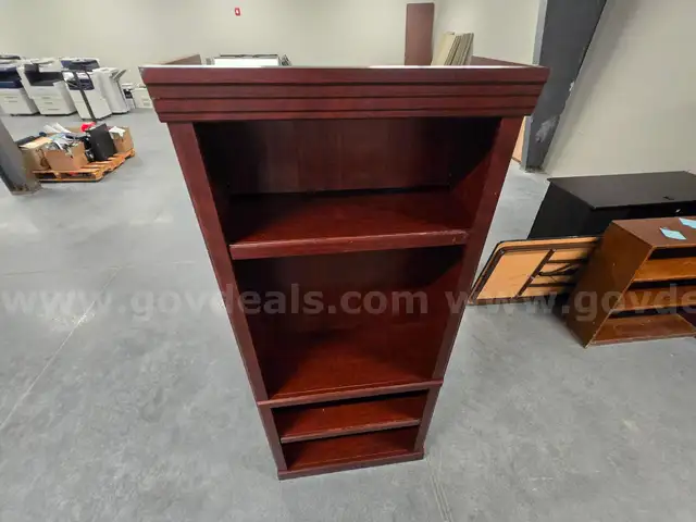 Wooden Bookshelf