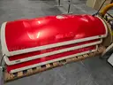 Red ProSun Standing Tanning Bed