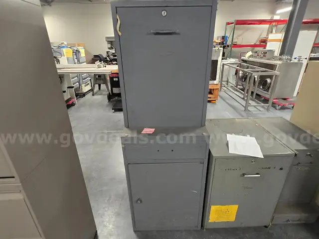 Slide View Bank Storage Locker