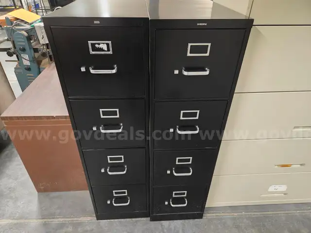 Set of 2 Filing Cabinets