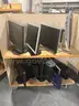 Lot of Misc. Computers, Monitors, Keyboards, Cords and Routers