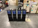 Lot of Hand Sanitizing Stations and Charging Stations