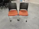 Set of 2 Rolling Office Chairs