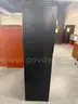 Black Medical Filing Cabinet (No Doors)