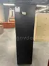Black Medical Filing Cabinet (No Doors)